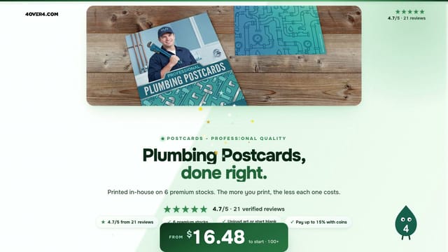 Plumbing Postcards product video