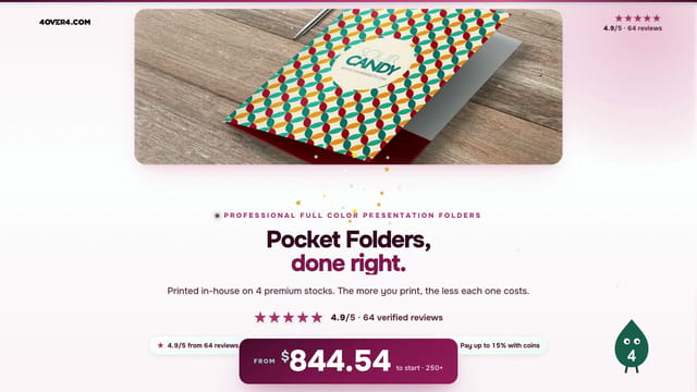 Pocket Folders product video