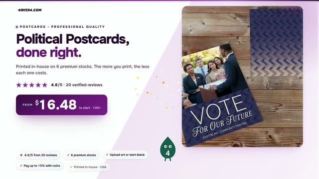 Political Postcards product video