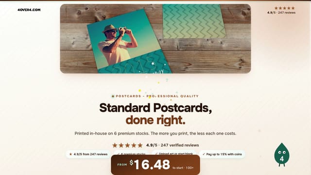 Standard Postcards product video