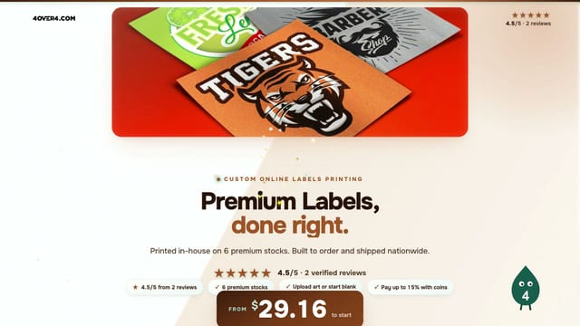 Premium Labels product video