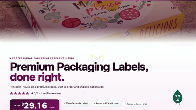 Premium Packaging Labels product video