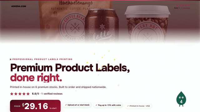 Premium Product Labels product video
