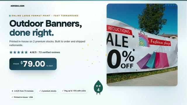 Outdoor Banners product video