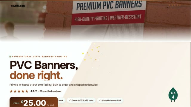 PVC Banners product video