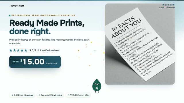 Ready Made Prints product video