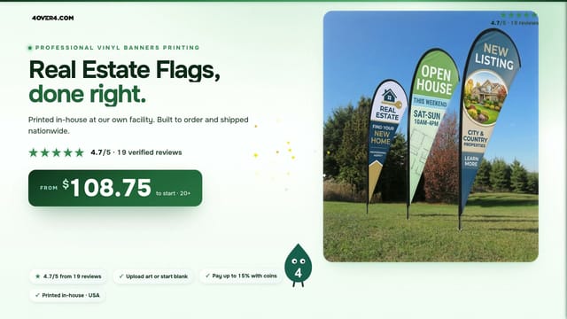 Real Estate Flags product video