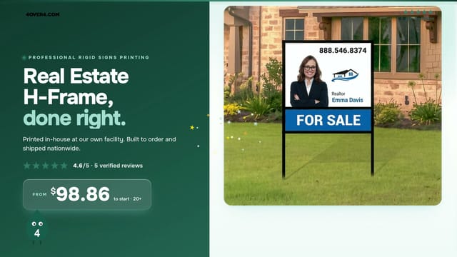 Real Estate H-Frame product video