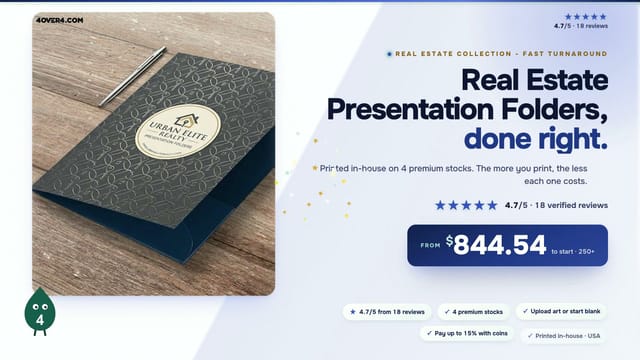 Real Estate Presentation Folders product video