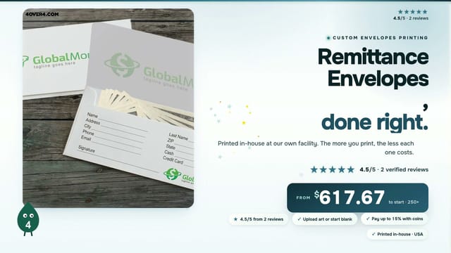 Remittance Envelopes product video