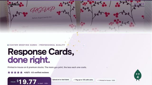 Response Cards product video