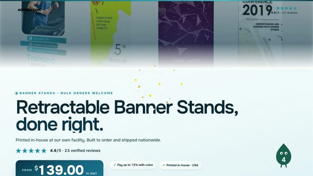 Retractable Banner Stands product video