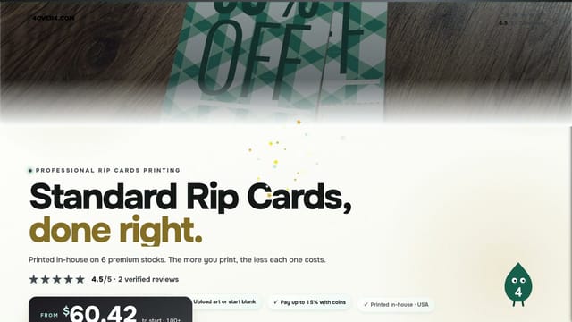 Standard Rip Cards product video
