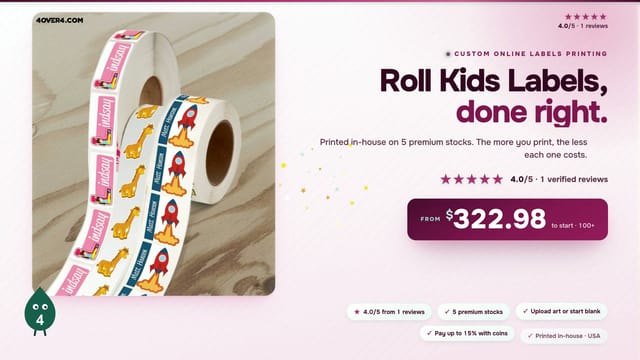 Roll Kids Labels product video
