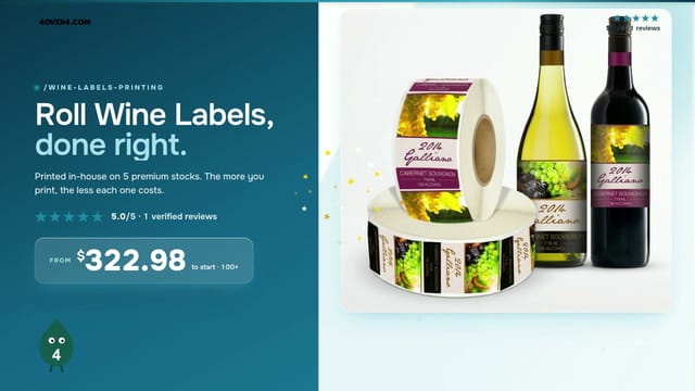 Roll Wine Labels product video