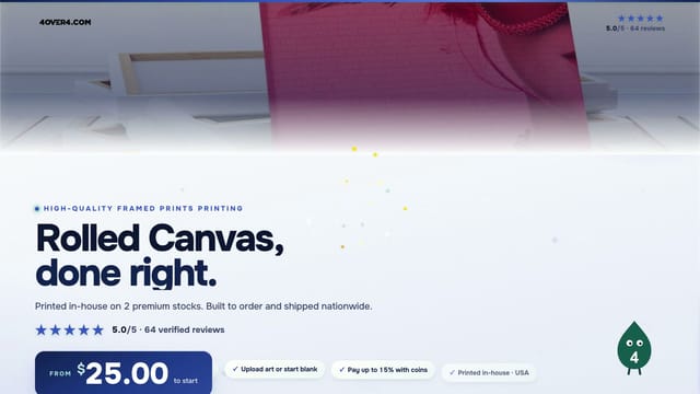 Rolled Canvas product video