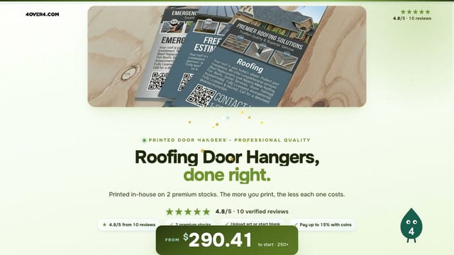 Roofing Door Hangers product video