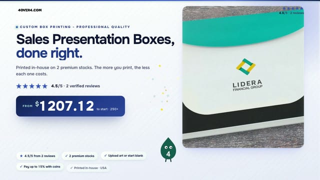 Sales Presentation Boxes product video