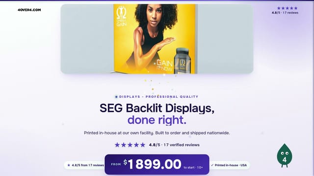 SEG Backlit Displays product video