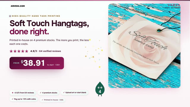 Soft Touch Hangtags product video