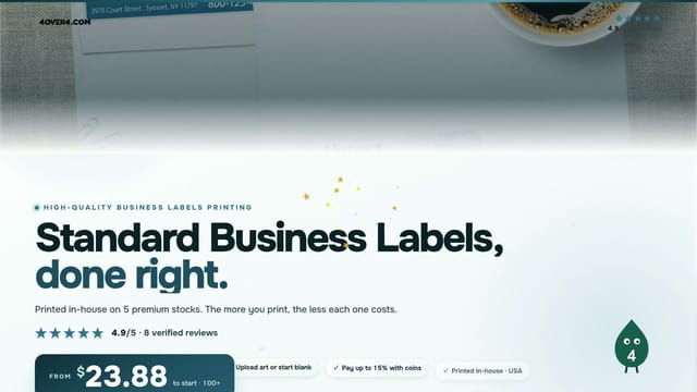 Standard Business Labels product video