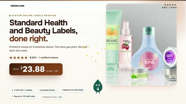 Standard Health and Beauty Labels product video