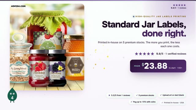 Standard Jar Labels product video