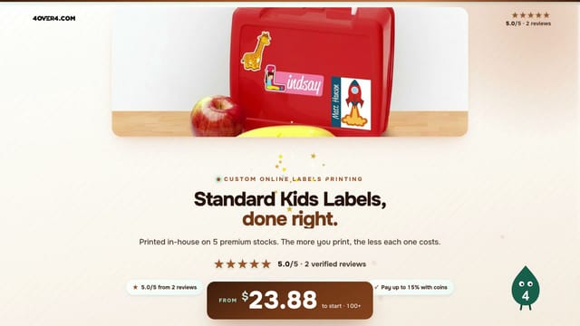 Standard Kids Labels product video
