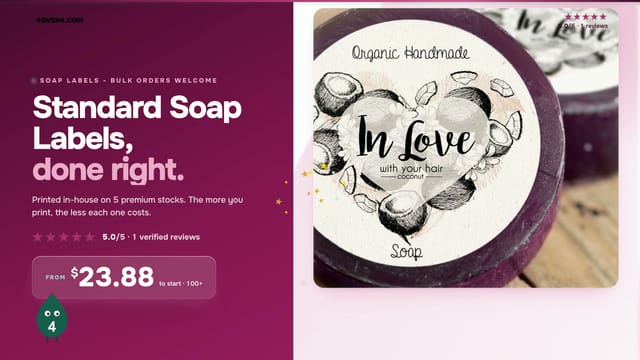Standard Soap Labels product video
