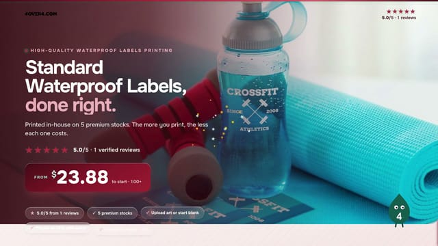 Standard Waterproof Labels product video