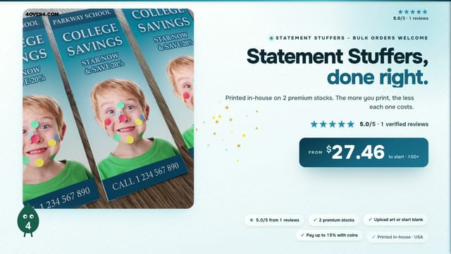 Statement Stuffers product video