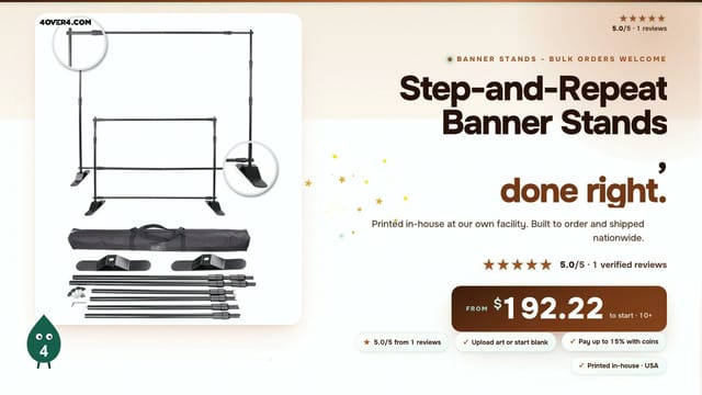 Step-and-Repeat Banner Stands product video