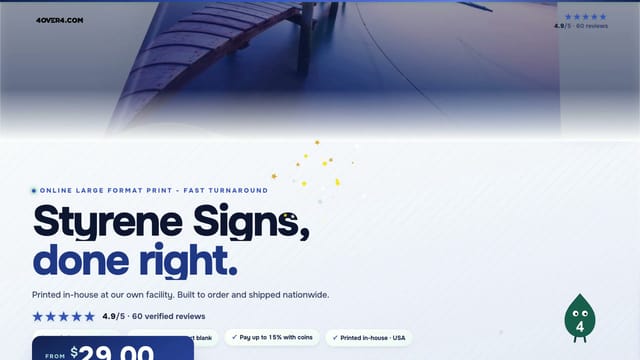 Styrene Signs product video