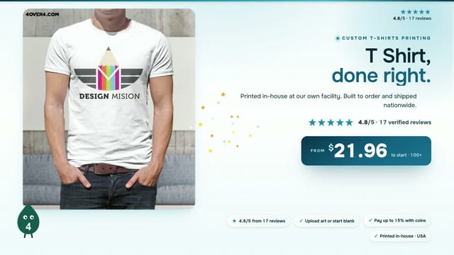T Shirt product video
