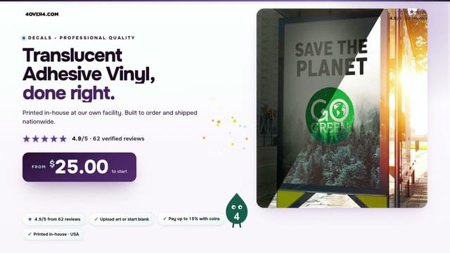 Translucent Adhesive Vinyl product video