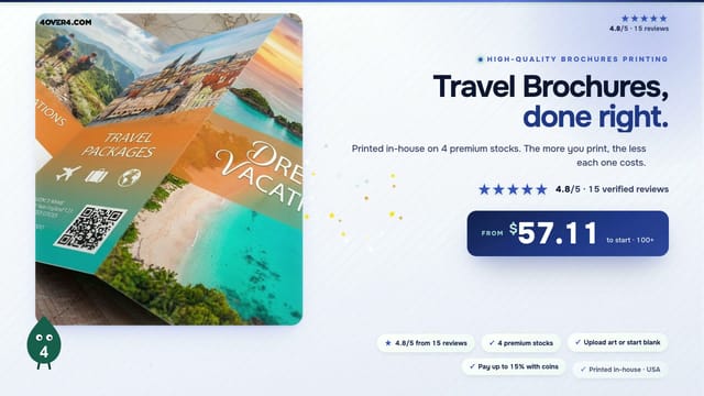 Travel Brochures product video