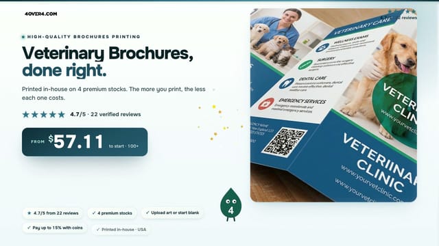 Veterinary Brochures product video