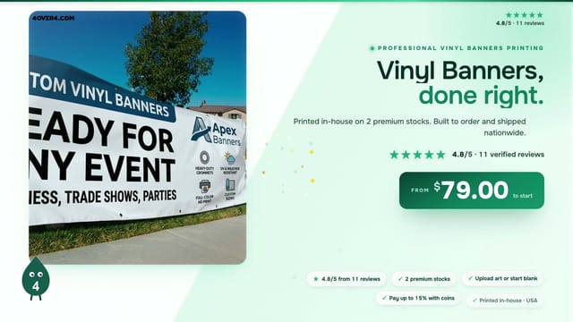 Vinyl Banners product video