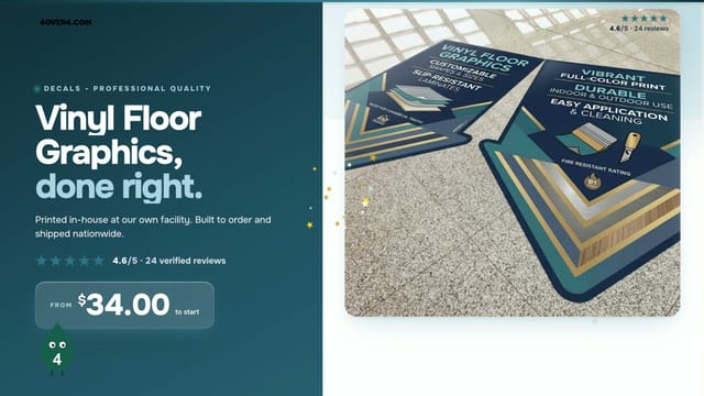 Vinyl Floor Graphics product video