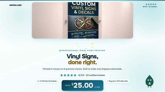 Vinyl Signs product video