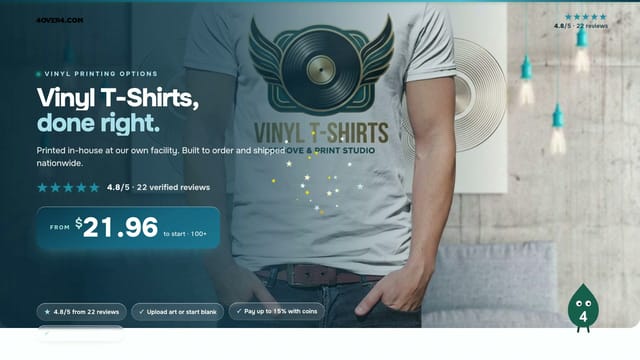 Vinyl T-Shirts product video