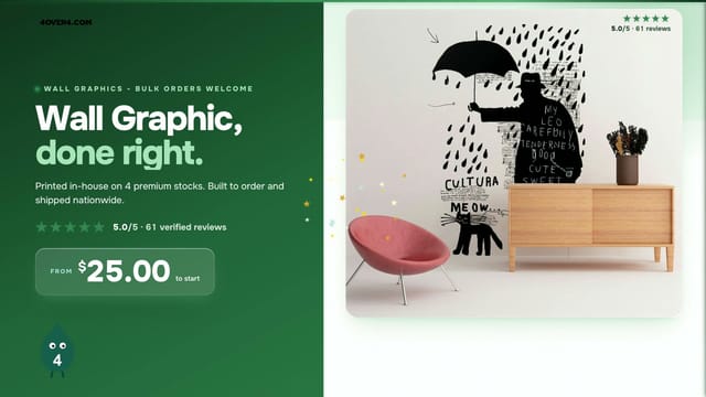 Wall Graphic product video