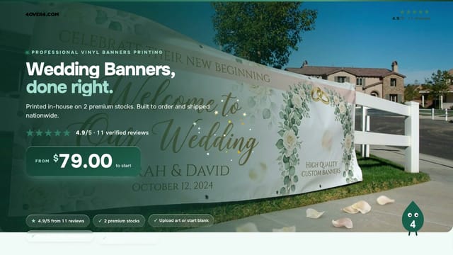 Wedding Banners product video