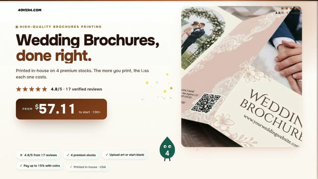Wedding Brochures product video