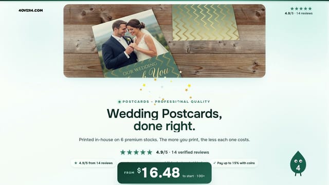 Wedding Postcards product video