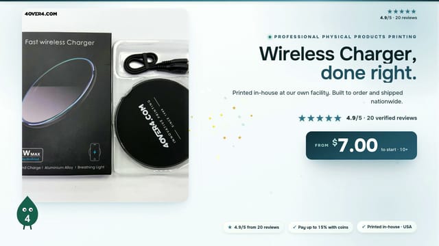 Wireless Charger product video