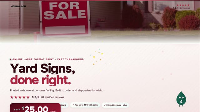 Yard Signs product video