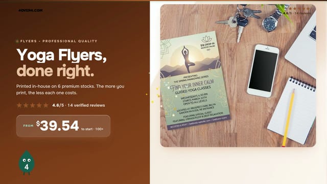 Yoga Flyers product video