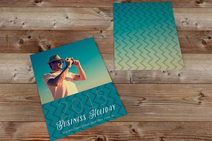 Marketing postcards printed by 4OVER4 for a cleaning service direct mail campaign