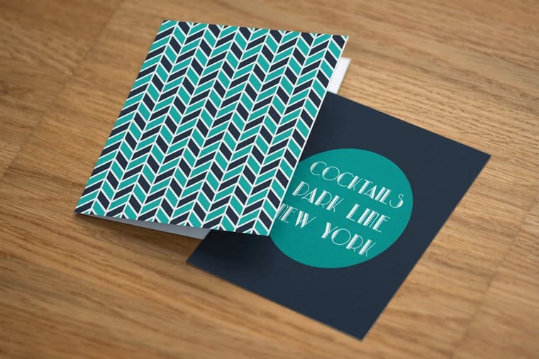 Custom brochure printed by 4OVER4